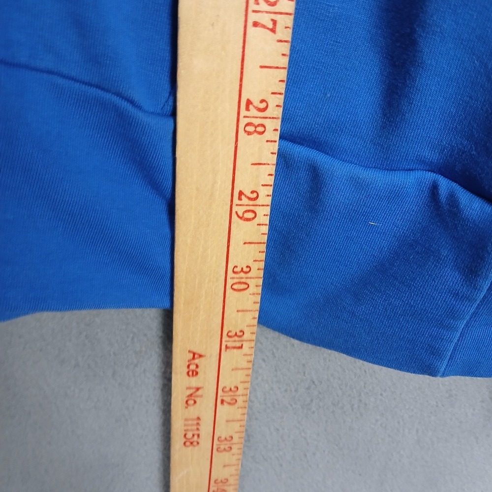 Puma Cloudspun Golf Top Mens 2XL Blue Logo Mock Neck Quarter Zip Performance - Picture 7 of 7